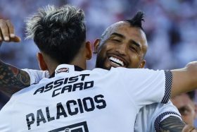 Arturo Vidal y Carlos Palacios