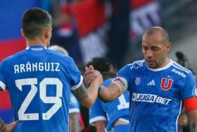 Charles Aránguiz y Marcelo Díaz U de Chile