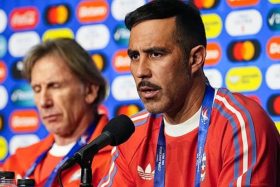 Claudio Bravo y Ricardo Gareca