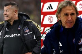 Jorge Almirón y Ricardo Gareca