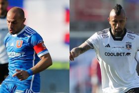 Marcelo Díaz y Arturo Vidal Superclásico