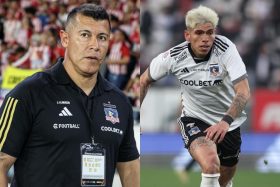 jorge almirón y carlos palacios, colo colo