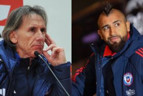 arturo vidal contra gareca