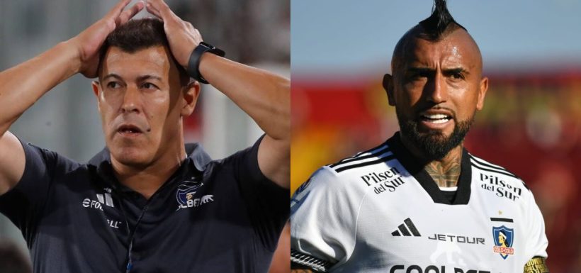 Jorge Almirón y Arturo Vidal