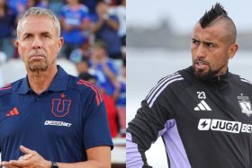 Gustavo Álvarez y Arturo Vidal