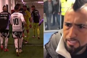 pelea arturo vidal de paul