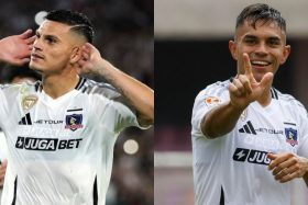 Lucas Cepeda y Vicente Pizarro Colo Colo
