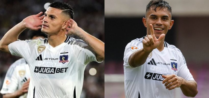 Lucas Cepeda y Vicente Pizarro Colo Colo