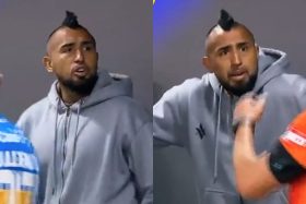 Arturo Vidal Colo Colo vs Everton