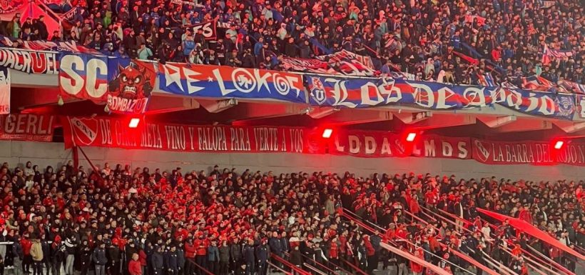 Barras U de Chile e Independiente