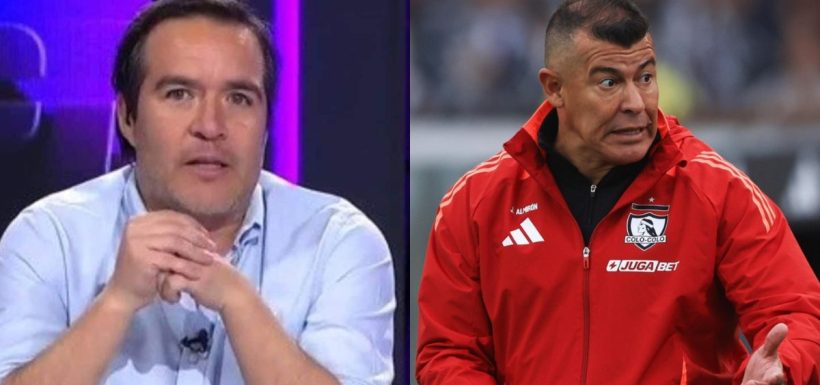 Cristián Caamaño y Jorge Almirón