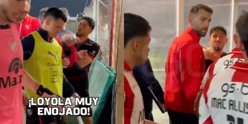🟠 "¡Mala leche!": Felipe Loyola encara furioso a rival que lo lesionó en el fútbol argentino 9 🟠 “¡Mala leche!”: Felipe Loyola encara furioso a rival que lo lesionó en el fútbol argentino