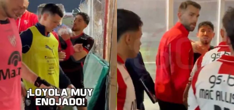 Felipe Loyola encara rival