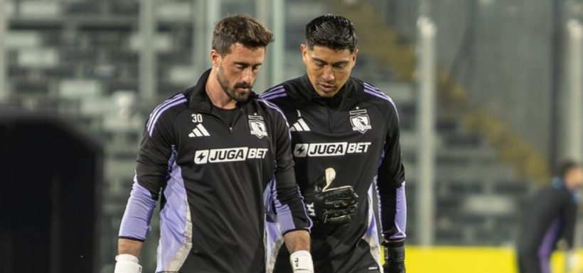 Fernando De Paul y Brayan Cortés Colo Colo