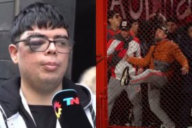 hincha chileno en Argentina