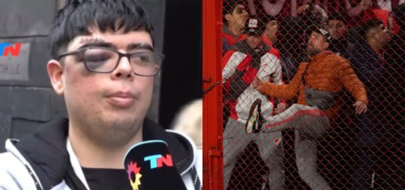 hincha chileno en Argentina