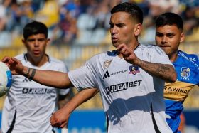 Sebastián Vegas Colo Colo vs Everton