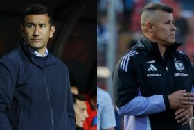 Víctor Rivero y Jorge Almirón