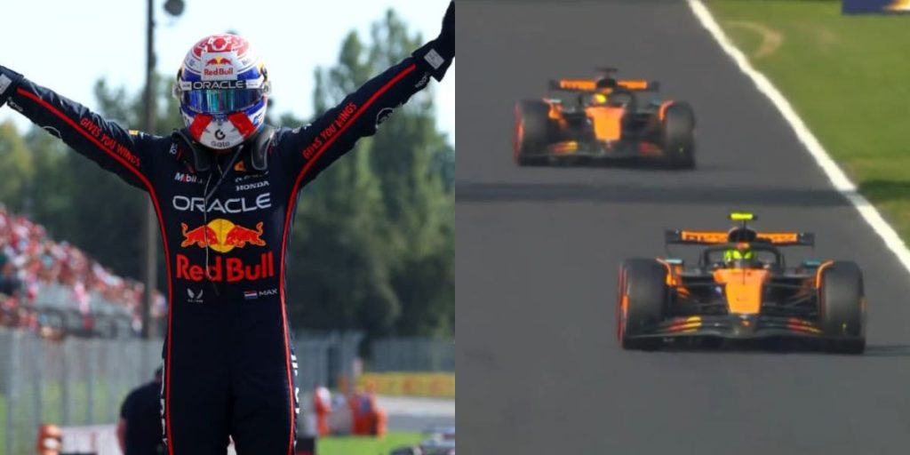 🟠 ¡Dominó Monza!: Max Verstappen gana el Gran Premio de Italia con polémica jugada de los McLaren