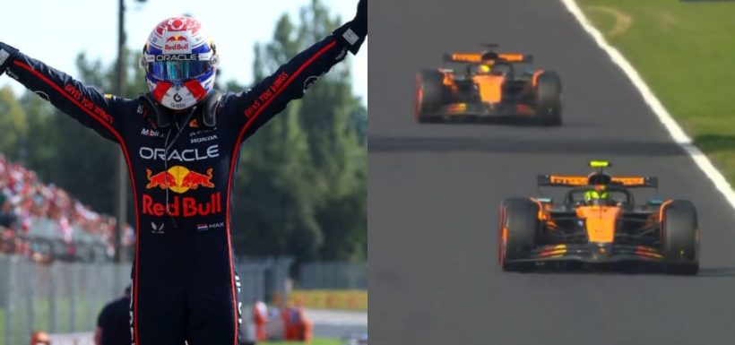 Max Verstappen derroca a McLaren en Italia