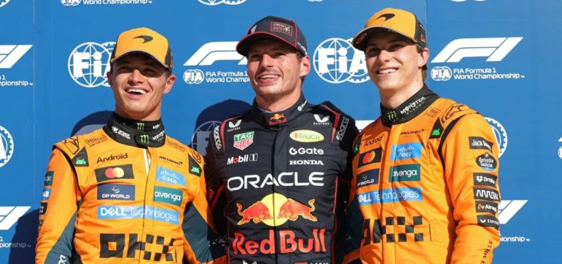 Max Verstappen se lleva la pole del GP en Italia