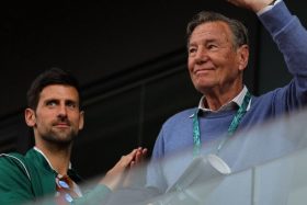 Novak Djokovic se despide de Nikola Pilic