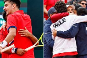 Chile venció a Luxemburgo en la Copa Davis.