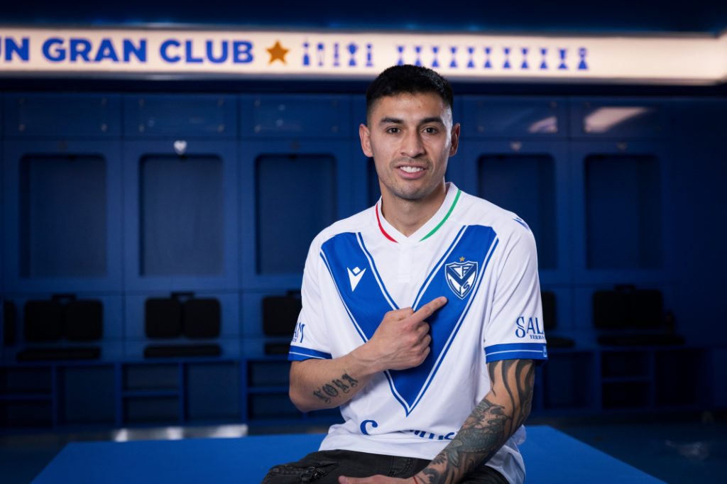 Claudio Baeza figura en la Copa Libertadores.
