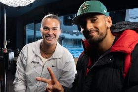 Kyrgios humilla a Aryna Sabalenka antes de la Gran Batalla.
