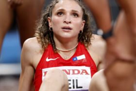 Martina Weil se quedó en la semifinal del Mundial de Atletismo.