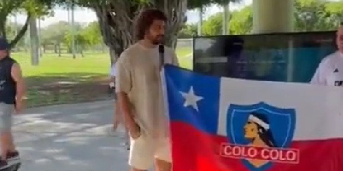 Maximiliano Falcón no olvida a Colo Colo.