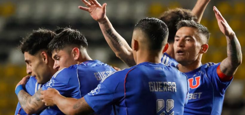 Universidad de Chile celebra una importante victoria ante Palestino.