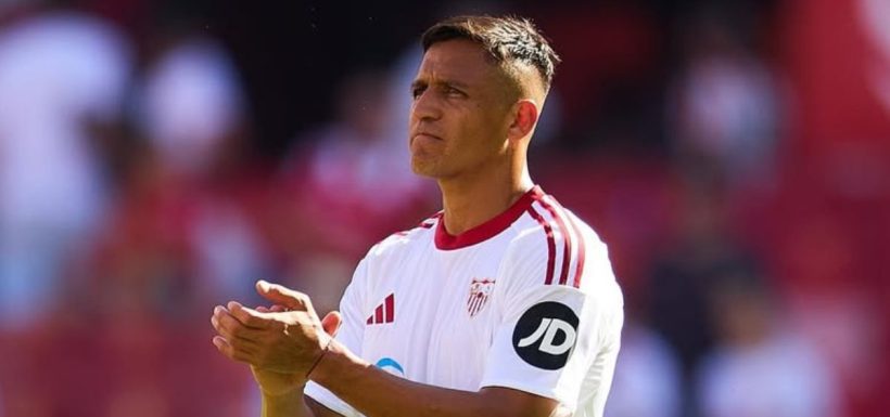 Alexis Sánchez fue suplente en derrota del Sevilla