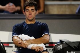 Garín se retira en semifinales del Challenger de Costa de Sauipe