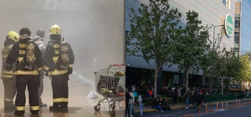 Incendio en Costanera Center forzó masivo desalojo y contundente operativo de Bomberos
