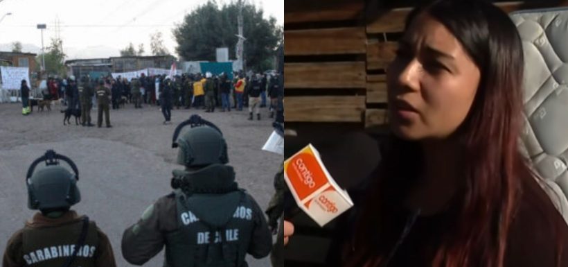 Residente de la Toma Dignidad compartió compleja realidad