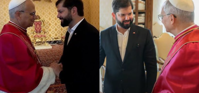 Presidente Boric se encontró con Papa León XIV