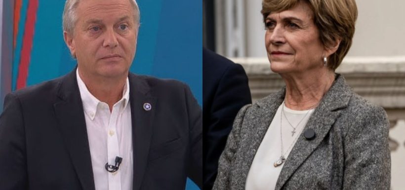 José Antonio Kast y elñ momento con Matthei