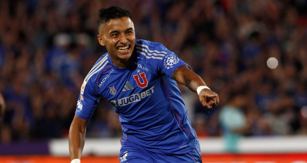 Formación U de Chile contra Lanús.