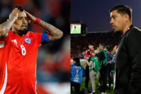 arturo vidal fulmina a nicolás córdova.