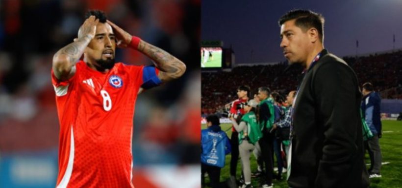 arturo vidal fulmina a nicolás córdova.