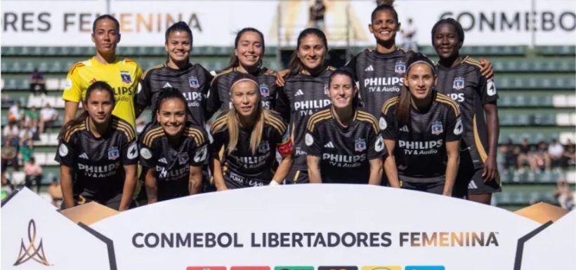 Colo Colo vs. Sao Paulo Copa Libertadores Femenina.