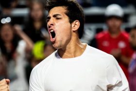 Cristián Garín se mete a las semifinales del Challenger 75 de Antofagasta.