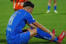 La dura lesión de Matías Sepúlveda en Universidad de Chile.