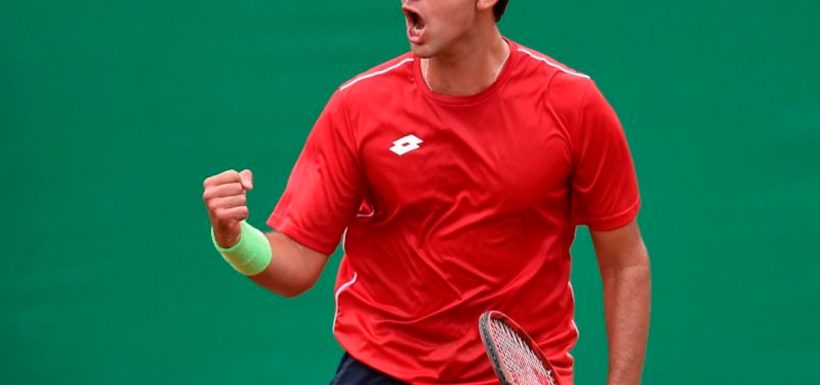 Tomás Bariios consigue un buen debut en el Challenger 75 de Cali.