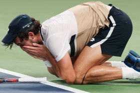 Valentin Vacherot en semifinales del Master 1000 de Shangai.