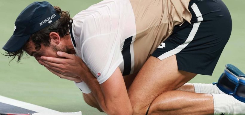 Valentin Vacherot en semifinales del Master 1000 de Shangai.