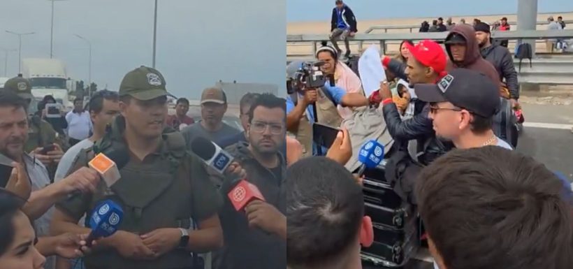 Familias migrantes viven dramáticos momentos en frontera de Chile y Perú