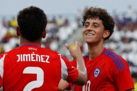 Chile Sub 17 y su formación para el debut.