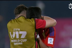 el gol fallado por chile sub 17